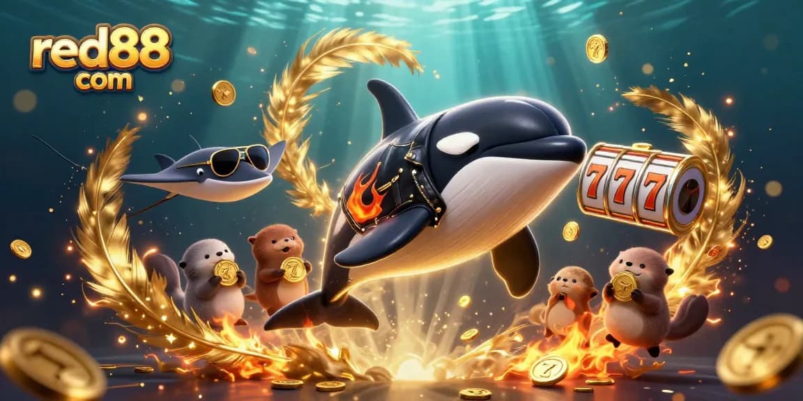 Experience winning at red88 com with vibrant casino action featuring animated characters and engaging game elements.