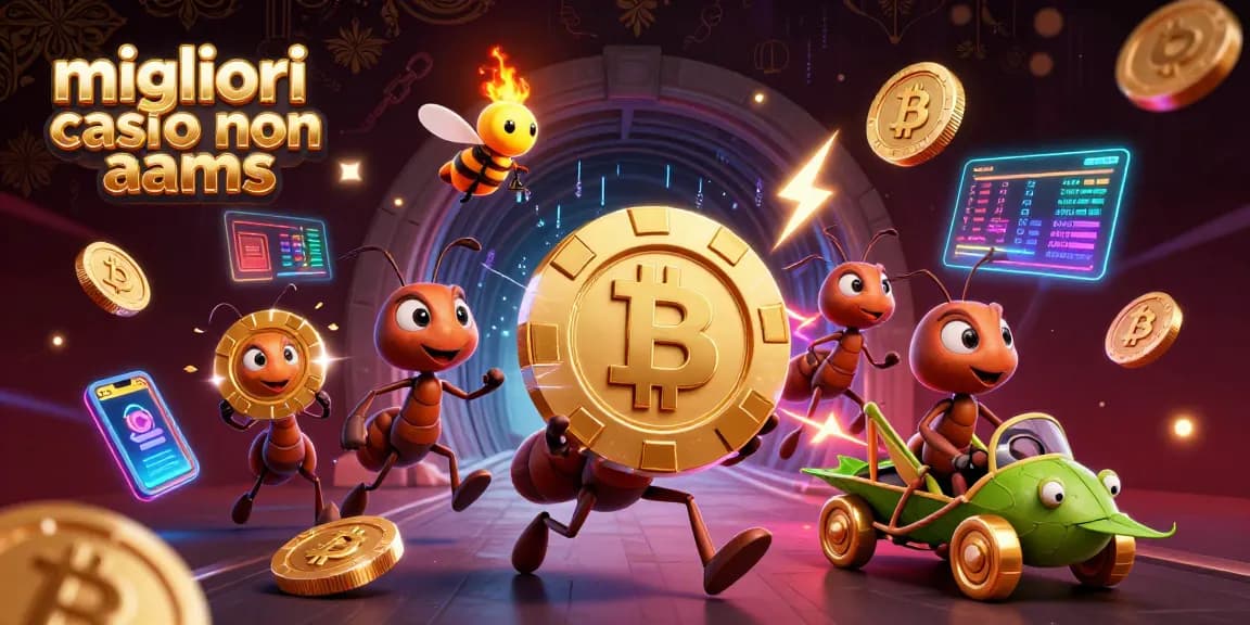 Experience vivid action in migliori casino non aams with ants heisting a giant poker chip.