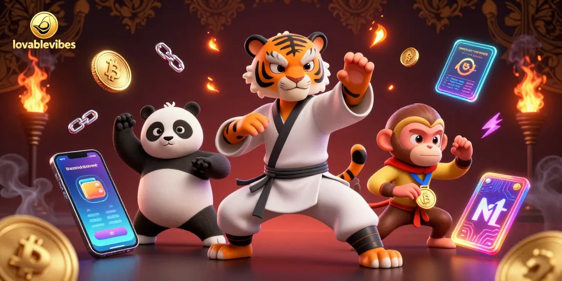 Engage in thrilling gameplay with lovablevibes representing a exciting 3D casino scene featuring vibrant characters.