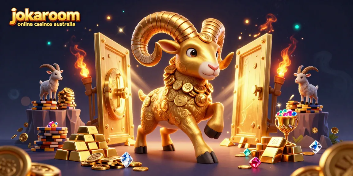 Engage with jokaroom online casinos australia in this vibrant 3D scene filled with excitement and rewards.