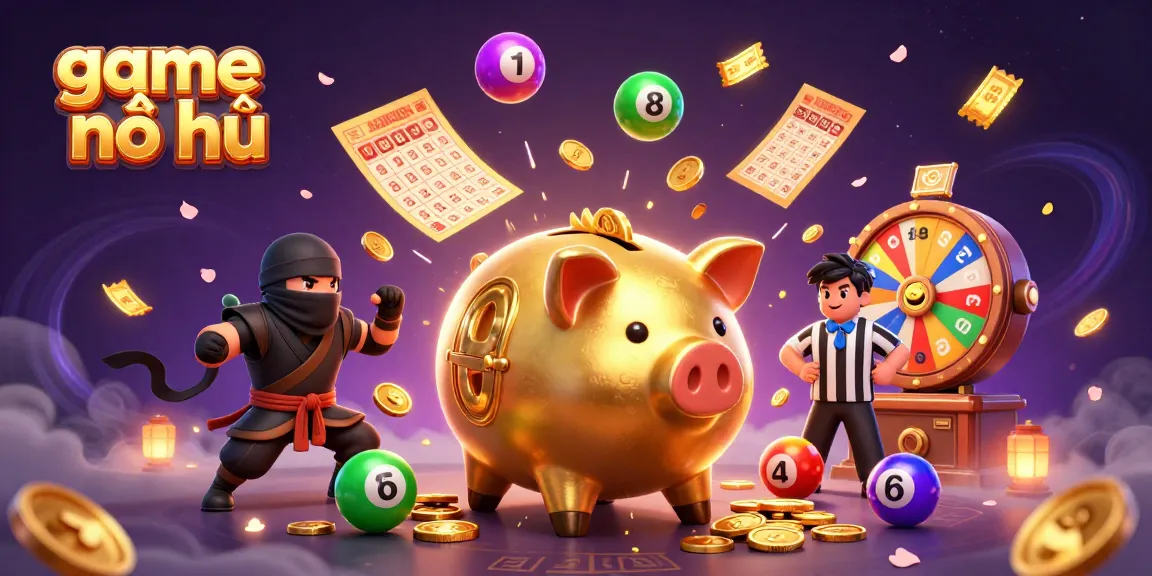 Experience thrilling game nổ hũ action with colorful elements and characters in an exciting casino scene.