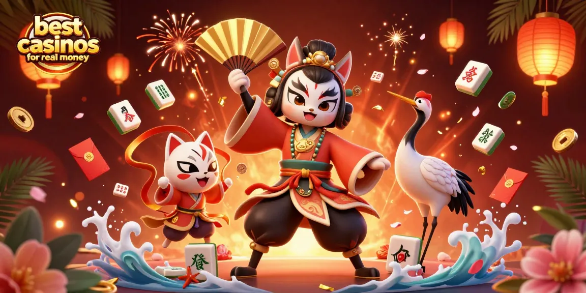Play and win at the best online casinos for real money with engaging characters and vibrant elements.